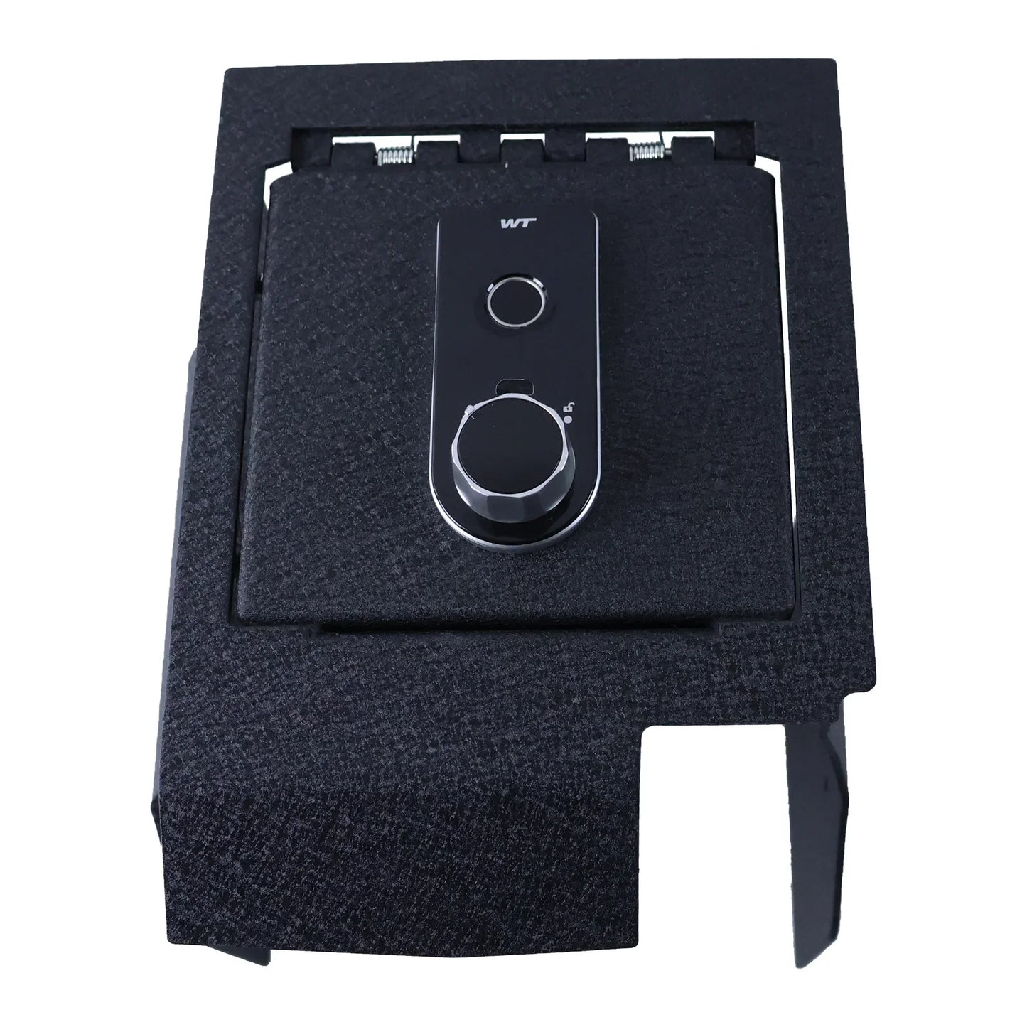 Console Safe Vault Box for Toyota Sienna (Fingerprint Lock with Key): 2021-2026