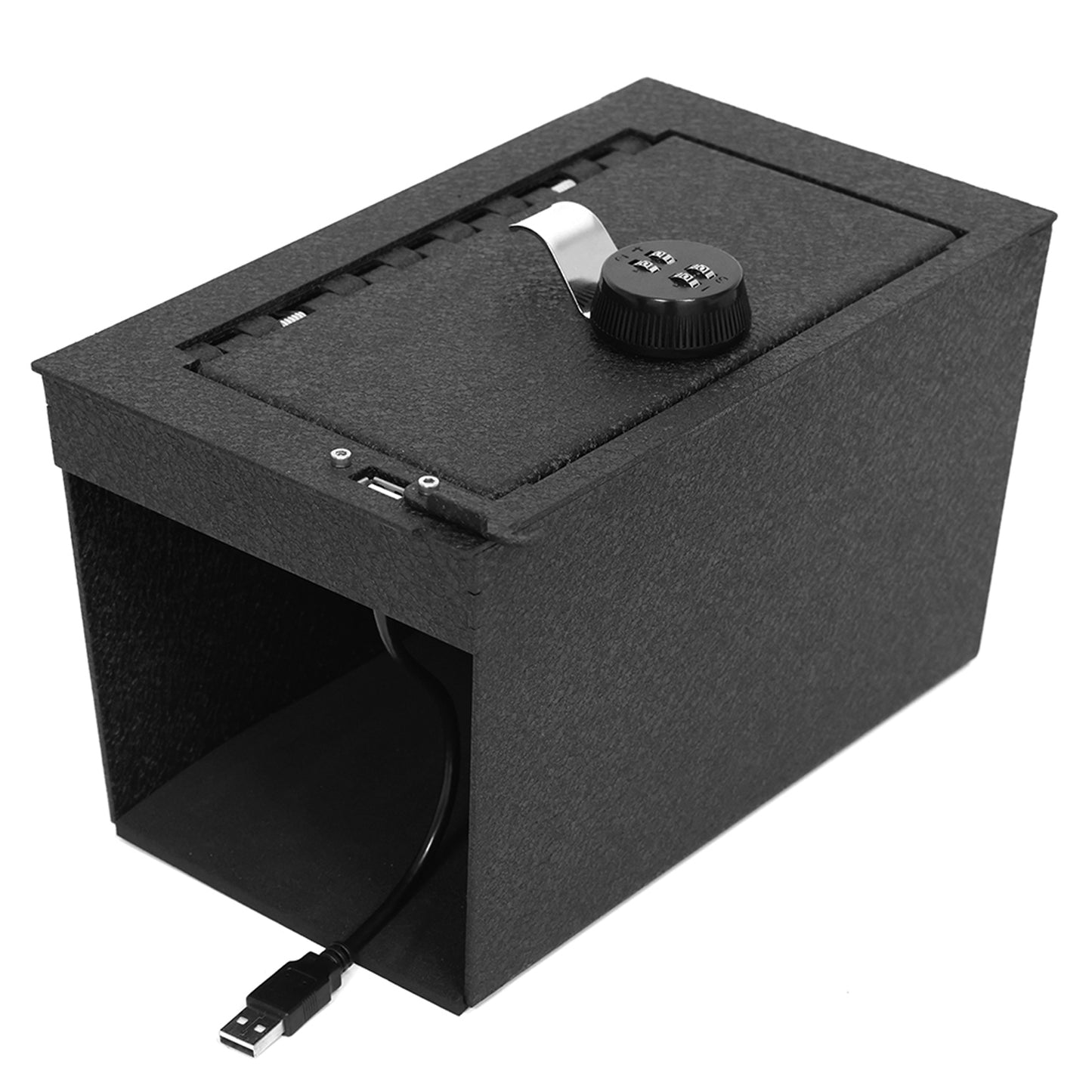 Console Safe Vault Box for Lexus NX 200 (4-Digit Combo Lock): 2015-2020