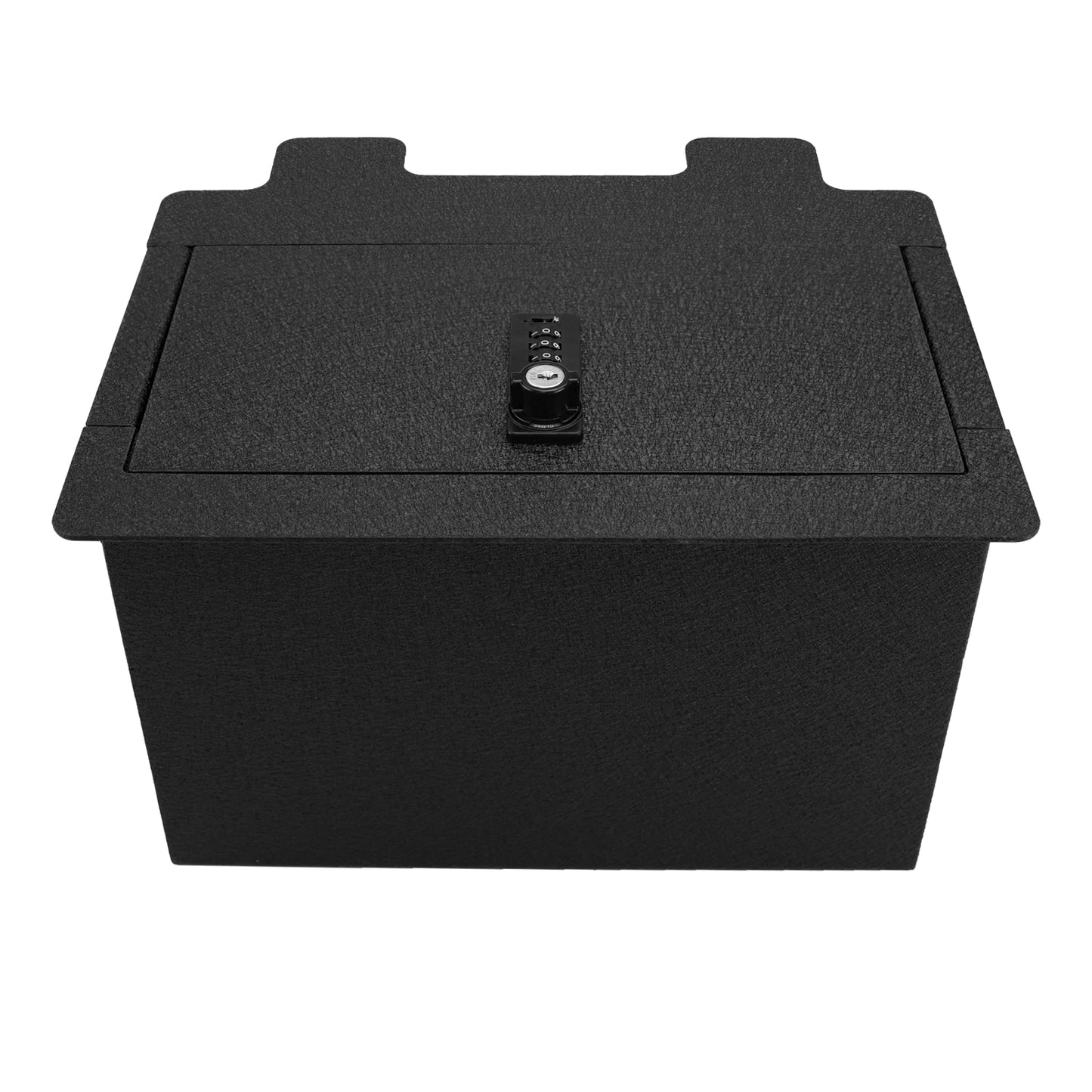 Pro Console Safe Vault Box for Chevrolet Silverado 1500 (4-Digit Combo Lock with Key): 2019-2022