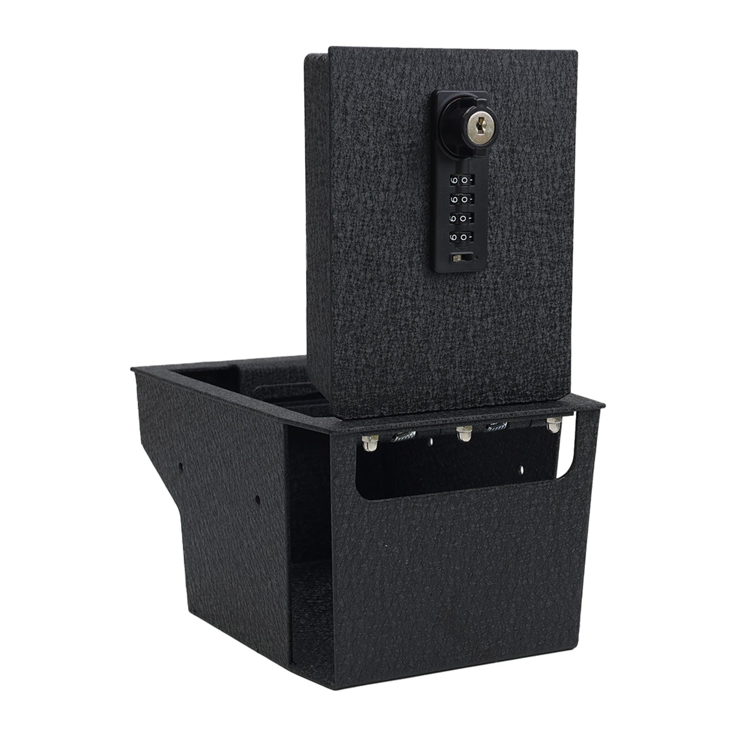 Console Safe Vault Box for Subaru Outback (4-Digit Combo Lock with Key): 2020-2025