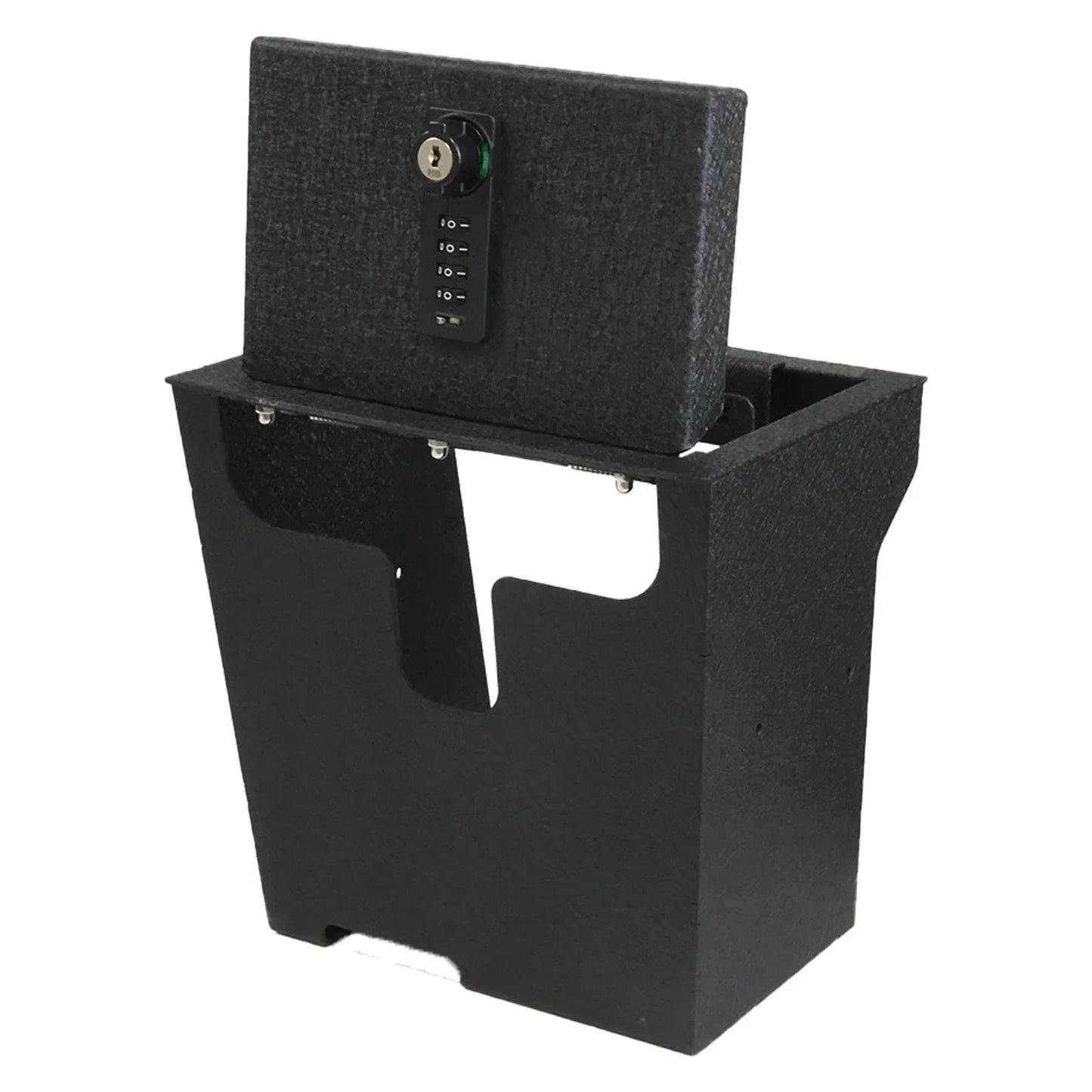Console Safe Vault Box for Ford Explorer (4-Digit Combo Lock with Key): 2020-2026