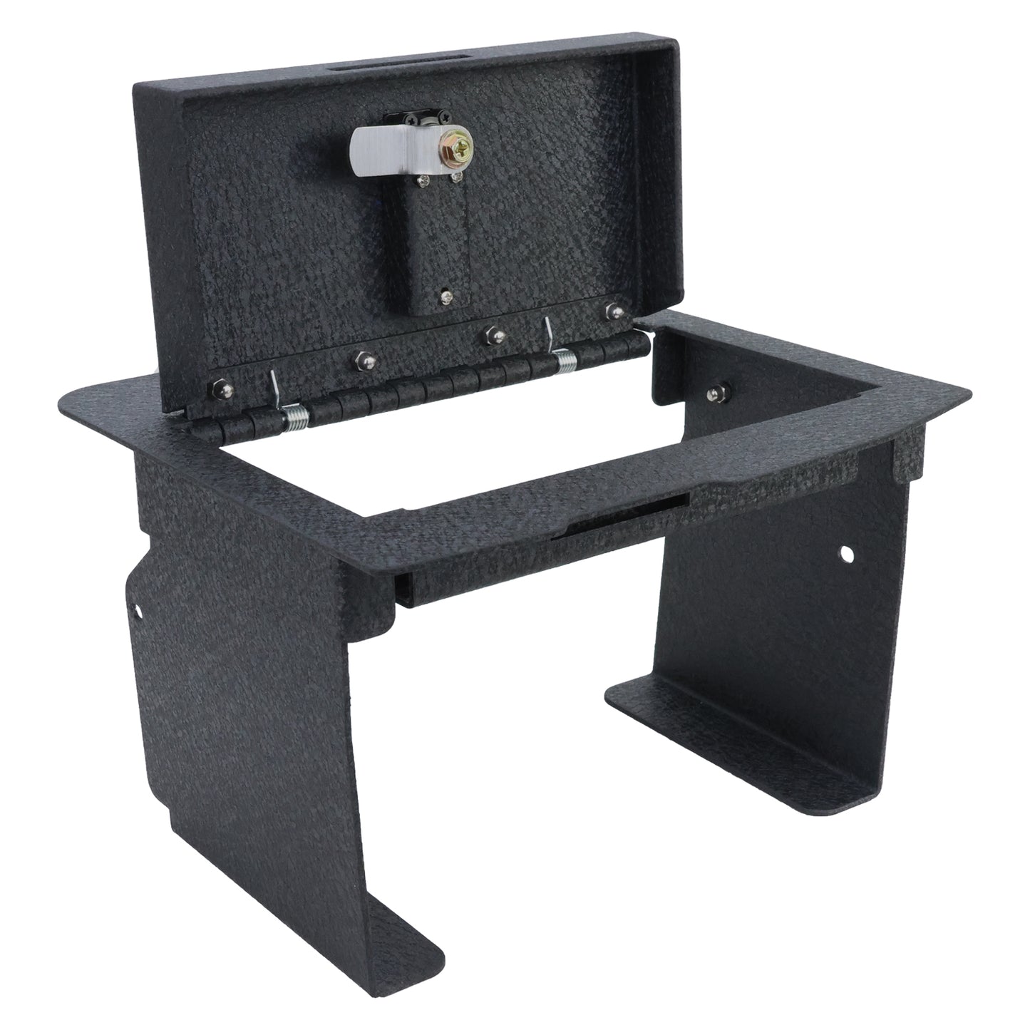Console Safe Vault Box for Dodge Ram 2500 with CD (4-Digit Combo Lock with Key): 2013-2018