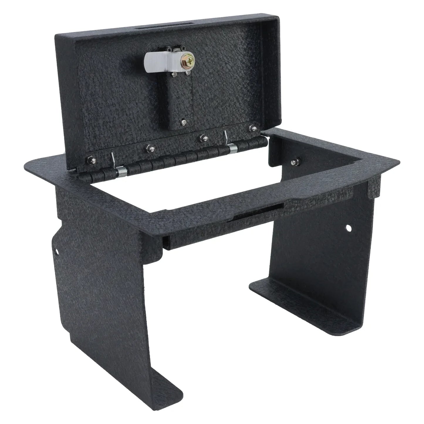 Console Safe Vault Box for Dodge Ram 2500 with CD (4-Digit Combo Lock with Key): 2013-2018