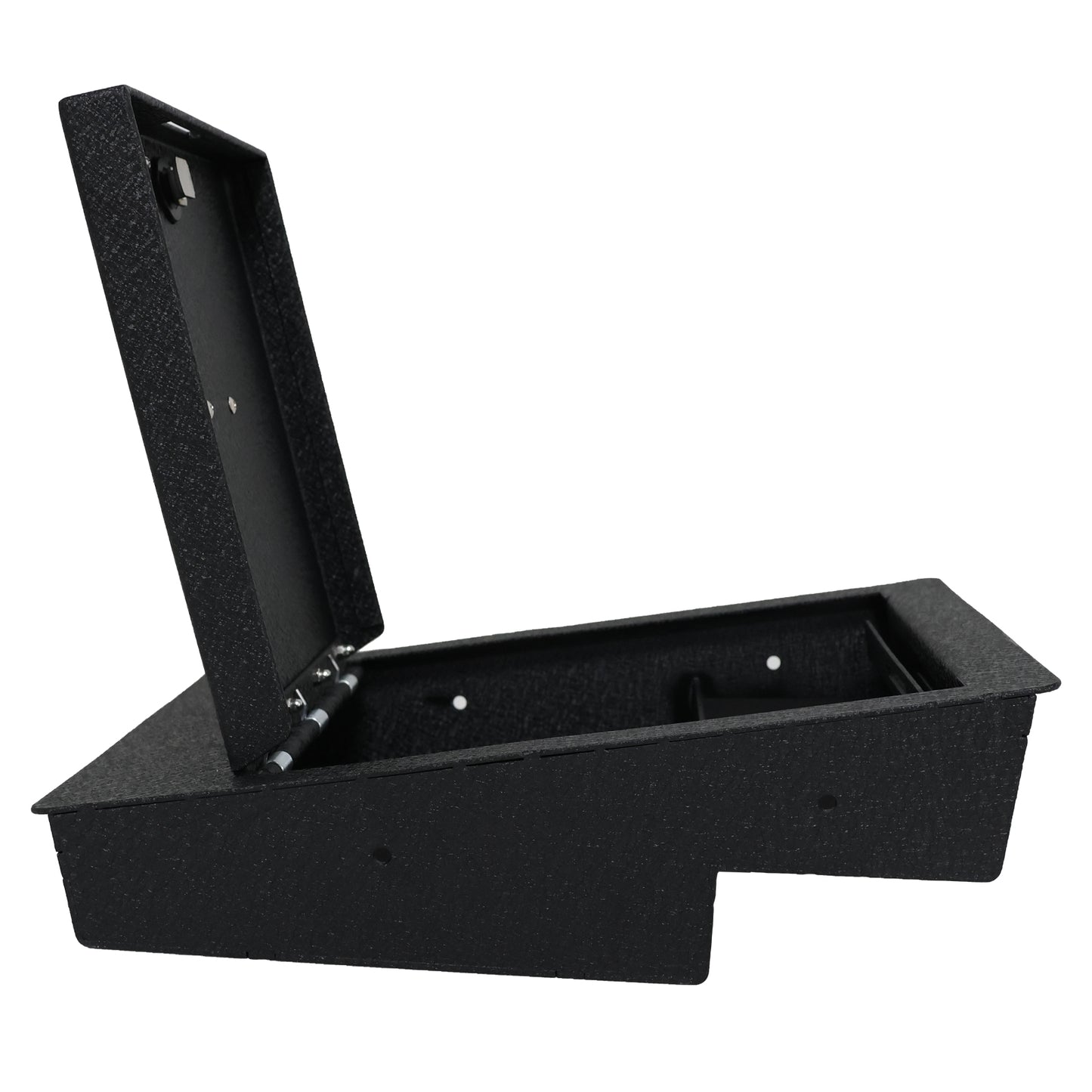 Underseat Console Safe Vault Box for Chevrolet Silverado 1500 (Electronic Keypad Lock): 2014-2018