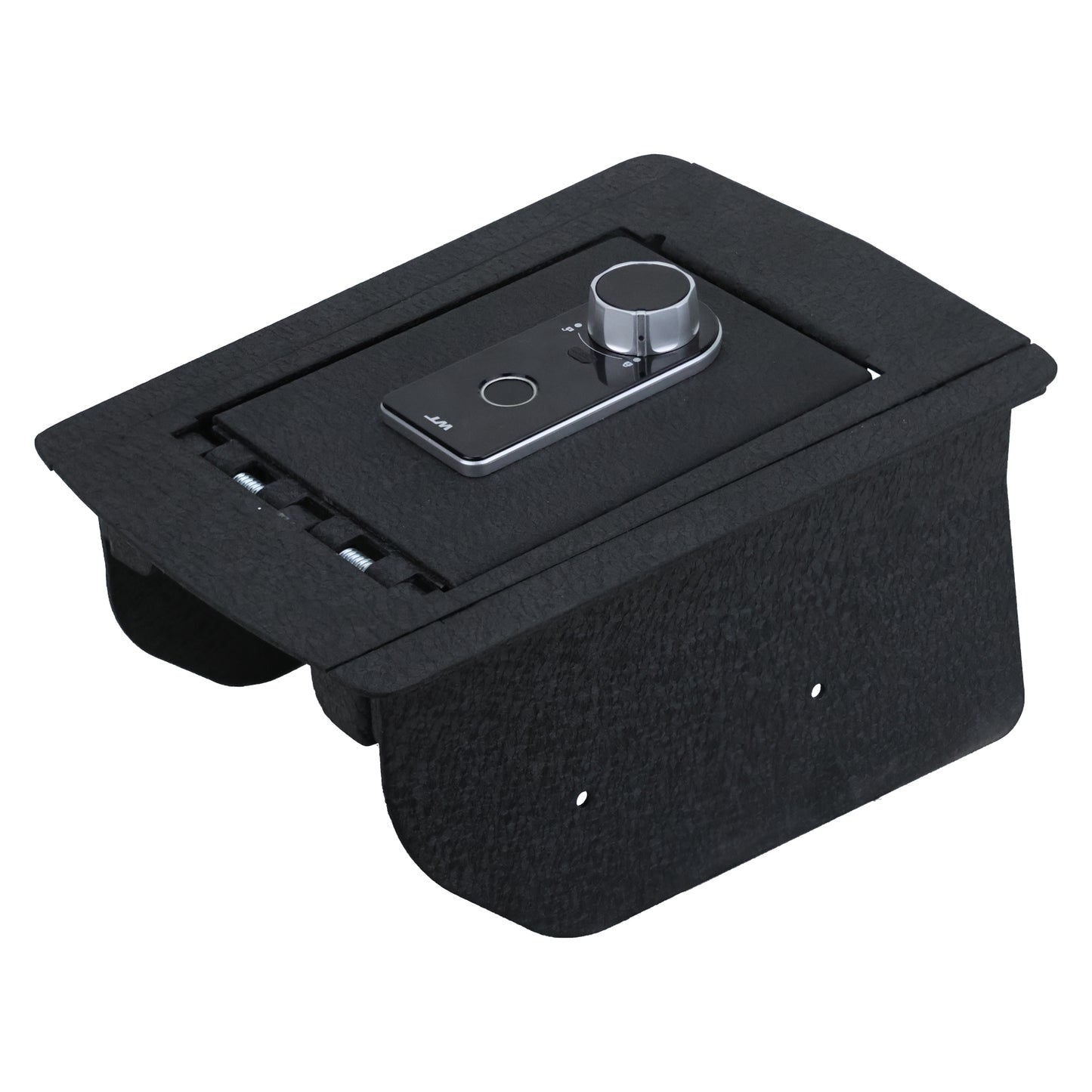 Console Safe Vault Box for Jeep Grand Cherokee without CD (Fingerprint Lock with Key): 2011-2022