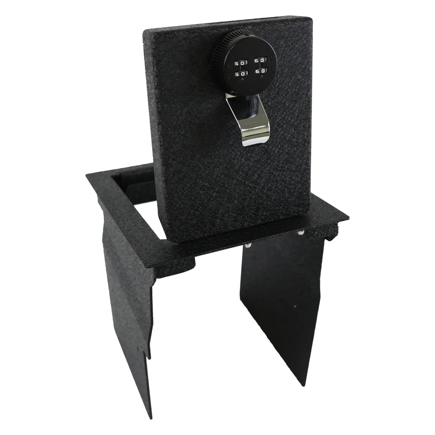 Console Safe Vault Box for Ford Explorer (4-Digit Combo Lock): 2013-2019