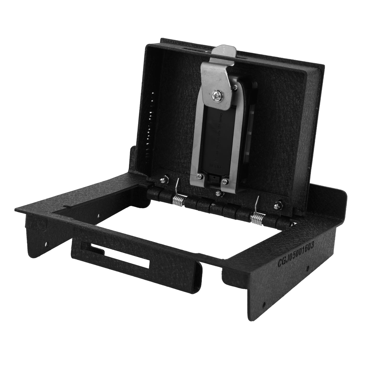 Console Safe Vault Box for Tesla Model Y Juniper (Fingerprint Lock with Key): 2025-2026