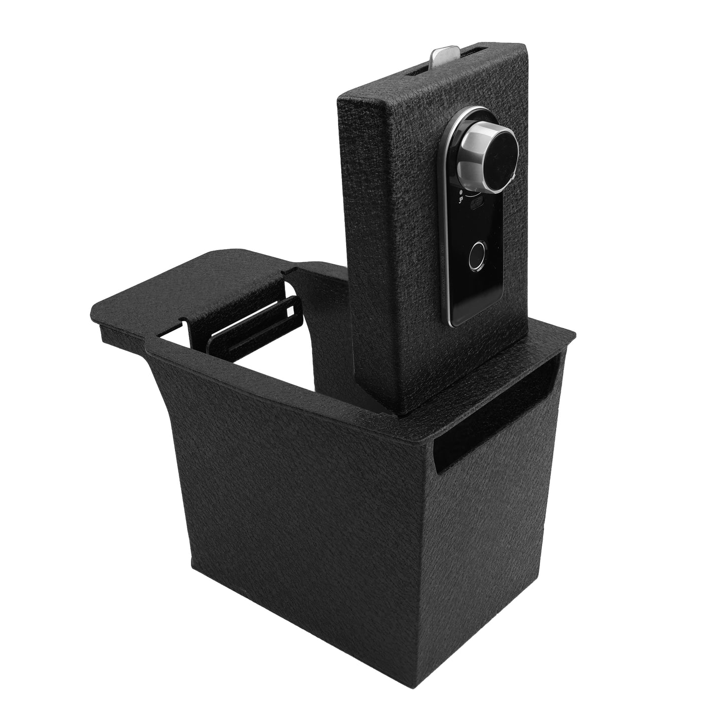 Console Safe Vault Box for Mazda CX-5 (Fingerprint Lock with Key): 2018-2025