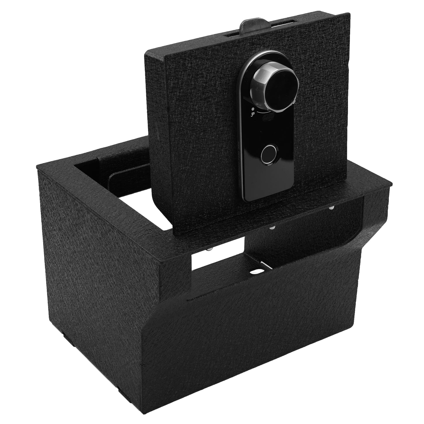 Console Safe Vault Box for Toyota 4Runner (Fingerprint Lock with Key): 2025