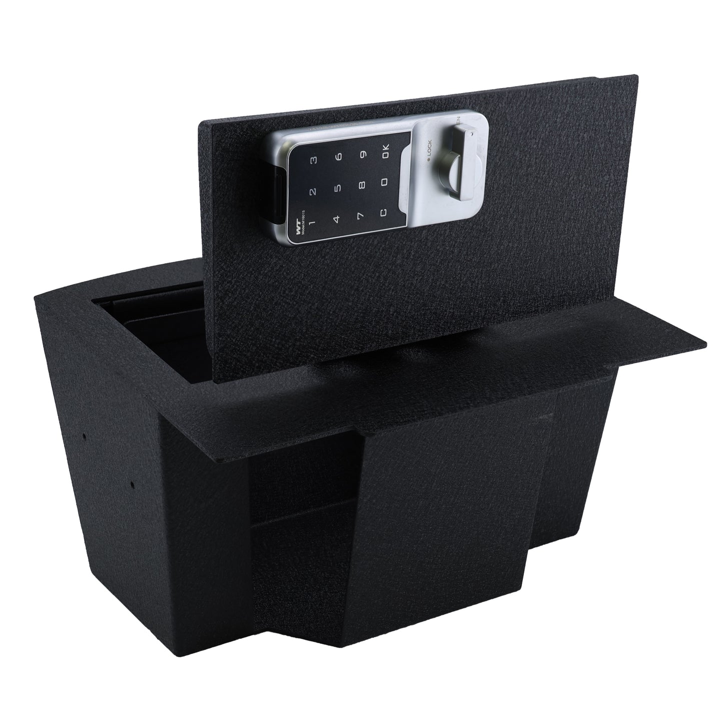 Pro Console Safe Vault Box for Dodge Ram 1500 (Electronic Keypad Lock): 2009-2018