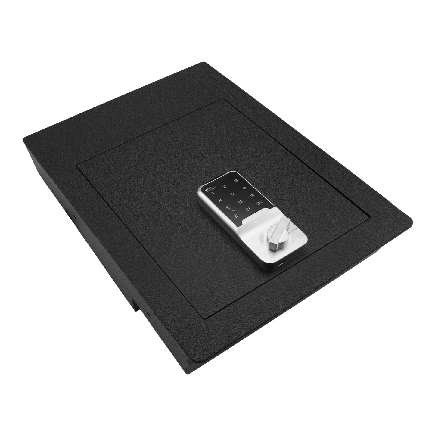 Pro Underseat Console Safe Vault Box for Chevrolet Silverado 1500 (Electronic Keypad Lock): 2014-2018