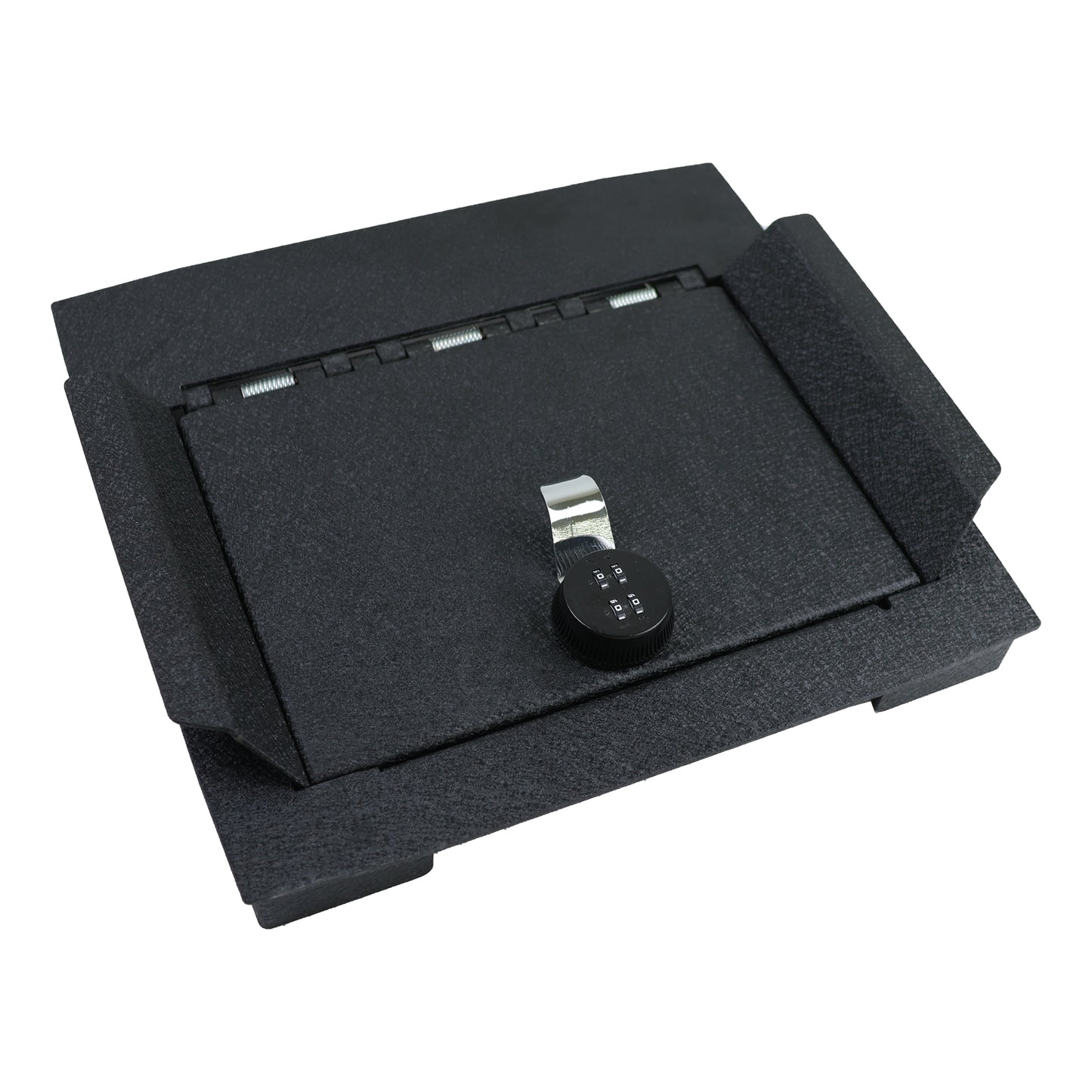 Console Safe Vault Box for Ford F250 Super Duty (4-Digit Combo Lock): 2023-2025