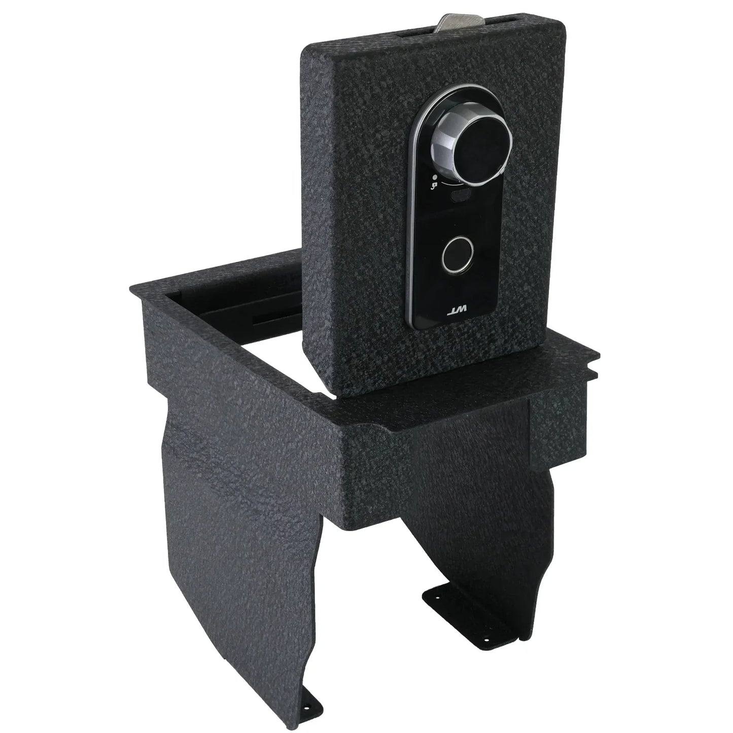 Console Safe Vault Box for Lincoln MKC (Fingerprint Lock with Key): 2015-2019
