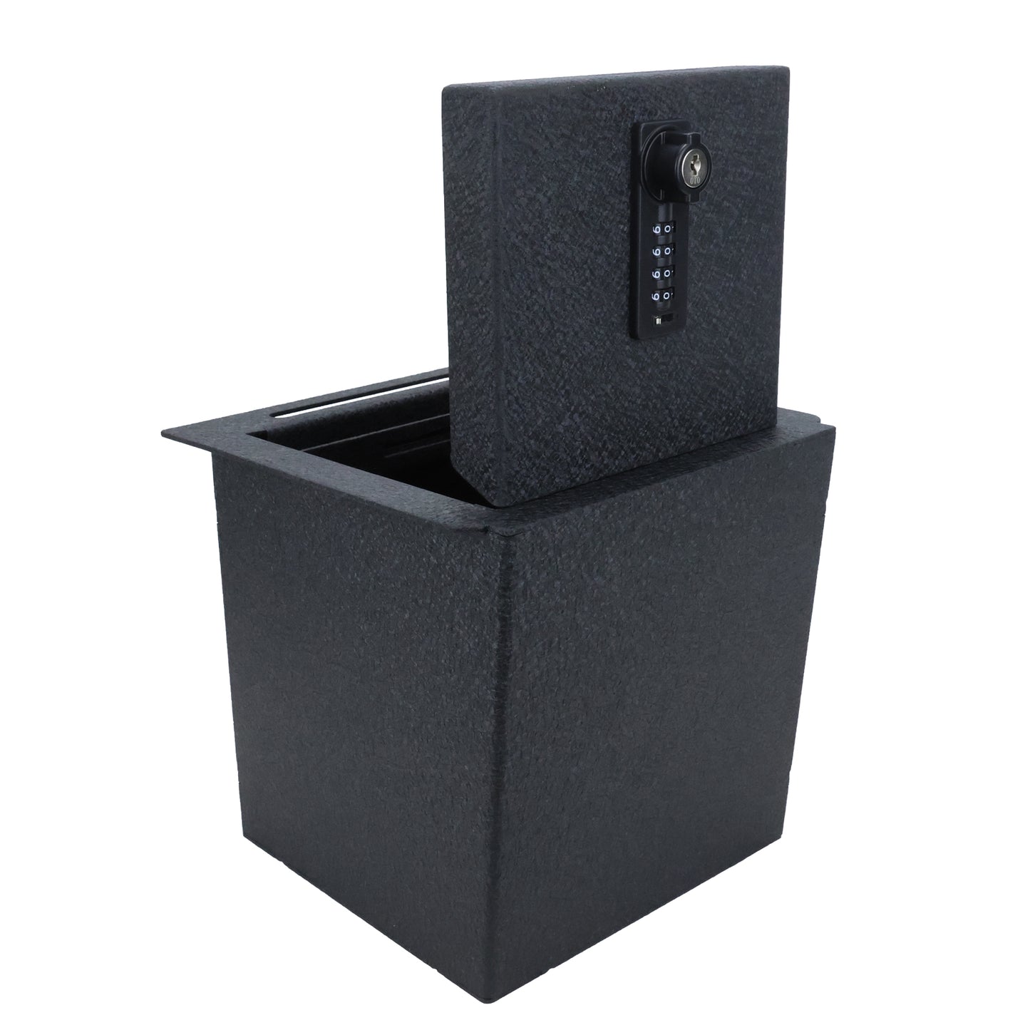 Console Vault Safe Box for Toyota Tacoma (4-Digit Combo Lock With Key): 2016-2023