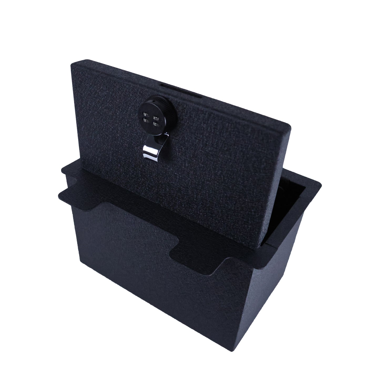 Console Safe Vault Box for Chevrolet Silverado 1500 (4-Digit Combo Lock): 2019-2022