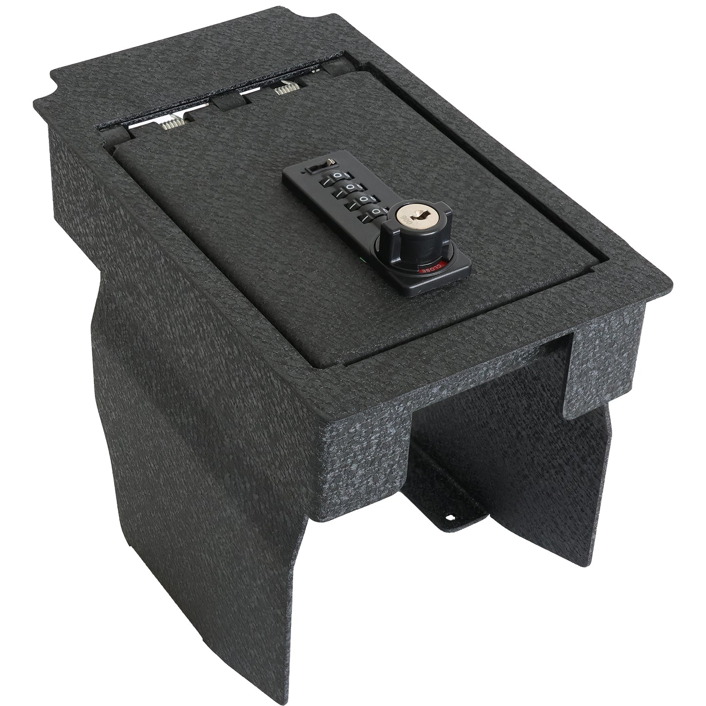 Console Safe Vault Box for Lincoln MKC (4-Digit Combo Lock with Key): 2015-2019