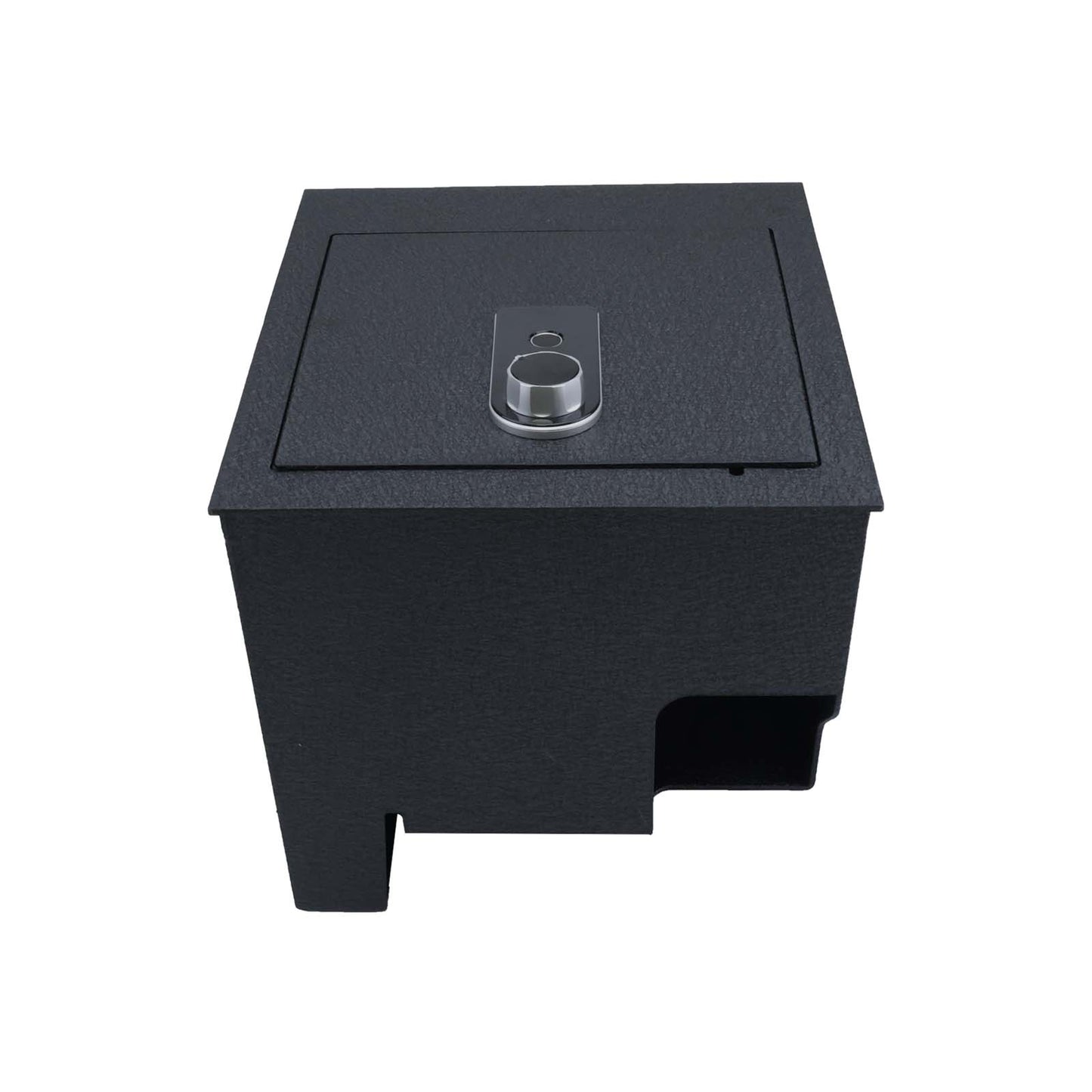 Pro Console Safe Vault Box for Nissan Titan (Fingerprint Lock with Key): 2016-2025
