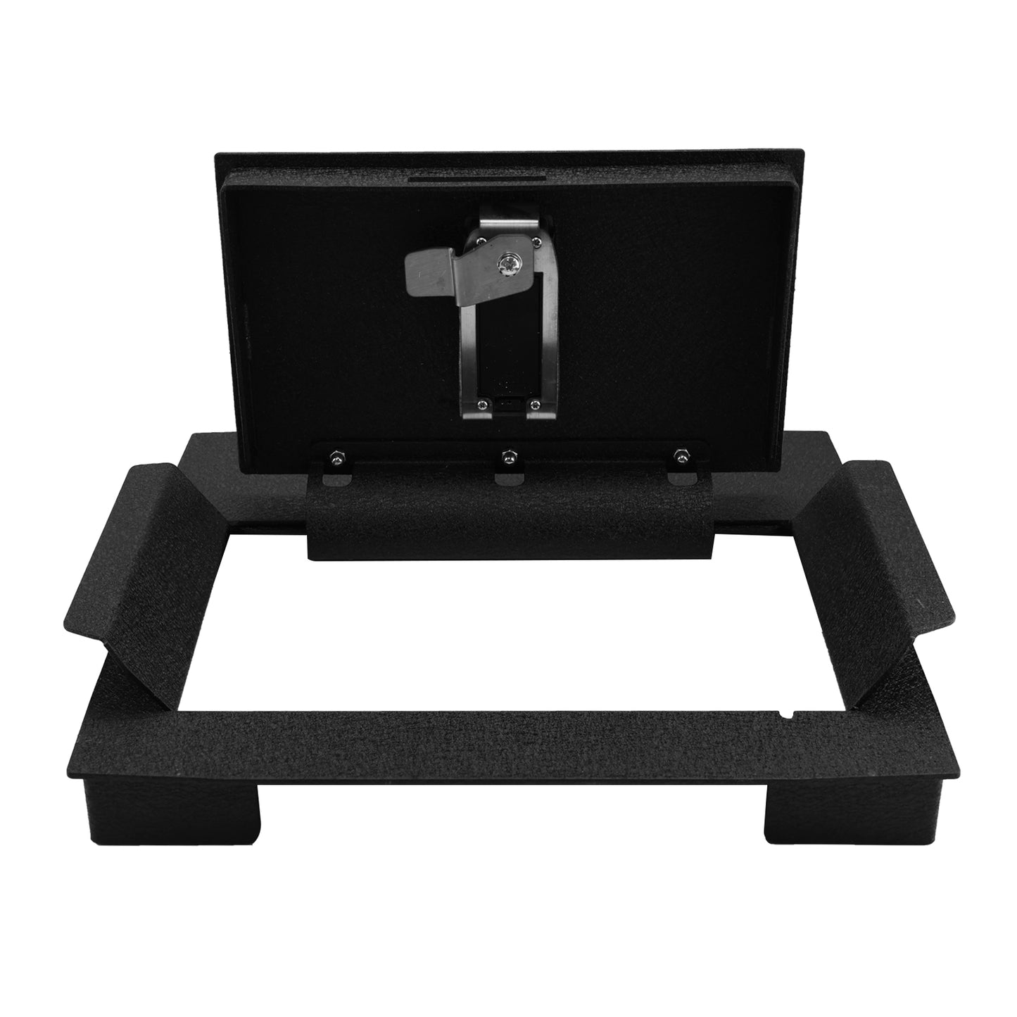 Pro Console Safe Vault Box for Ford F250/F350/F450 Super Duty (Fingerprint Lock with Key): 2023-2026