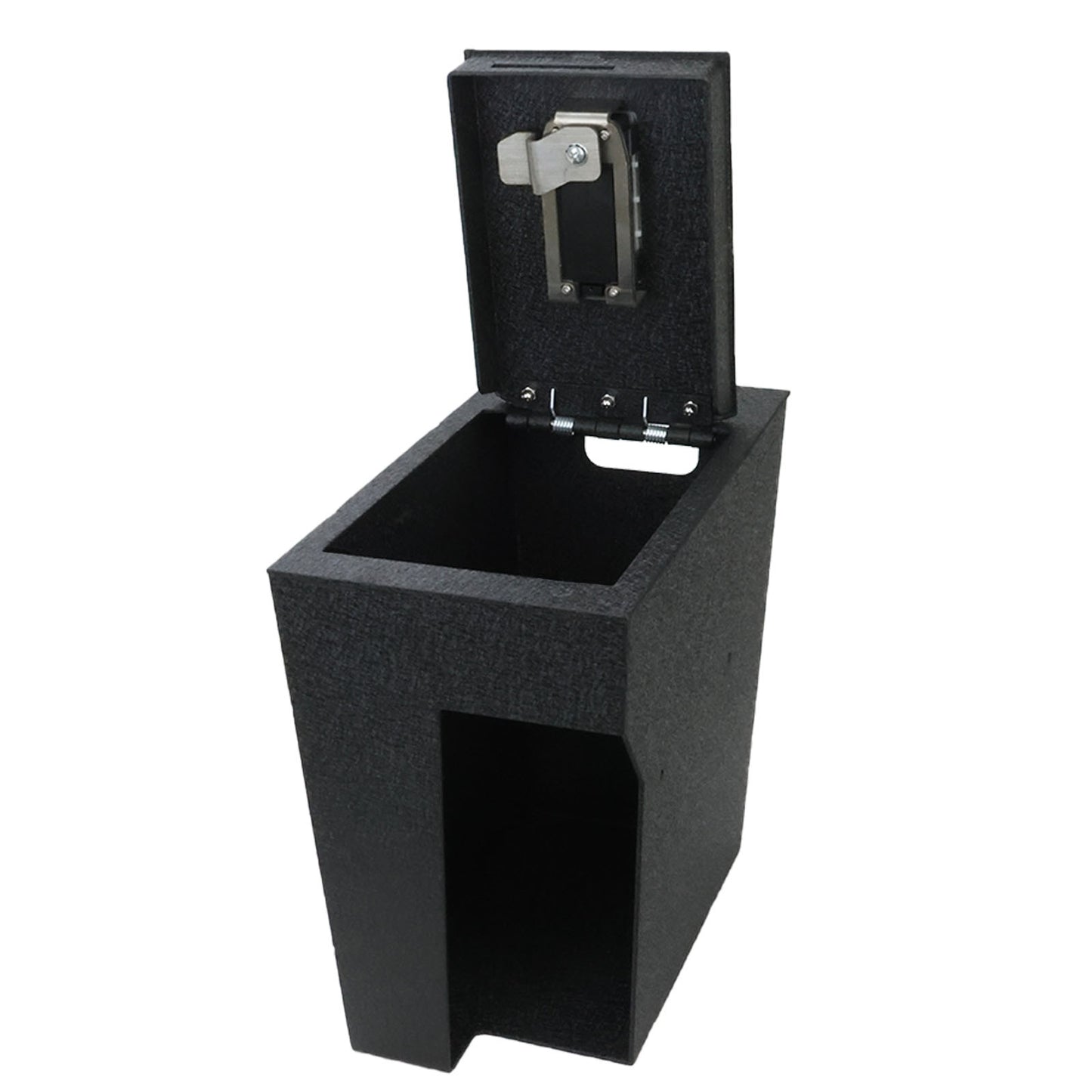 Console Safe Vault Box for Chevrolet Equinox (Fingerprint Lock with Key): 2018-2024