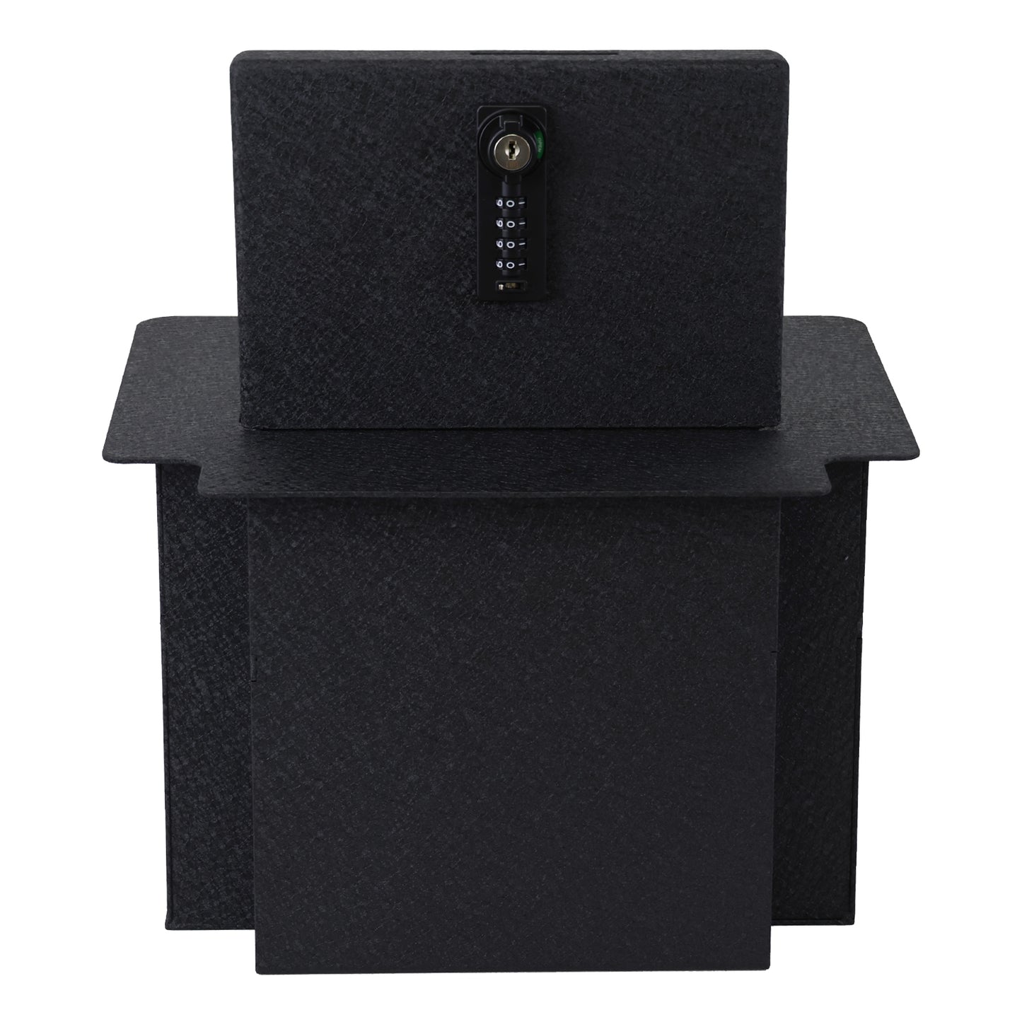 Console Safe Vault Box for GMC Yukon (4-Digit Combo Lock with Key): 2021-2025