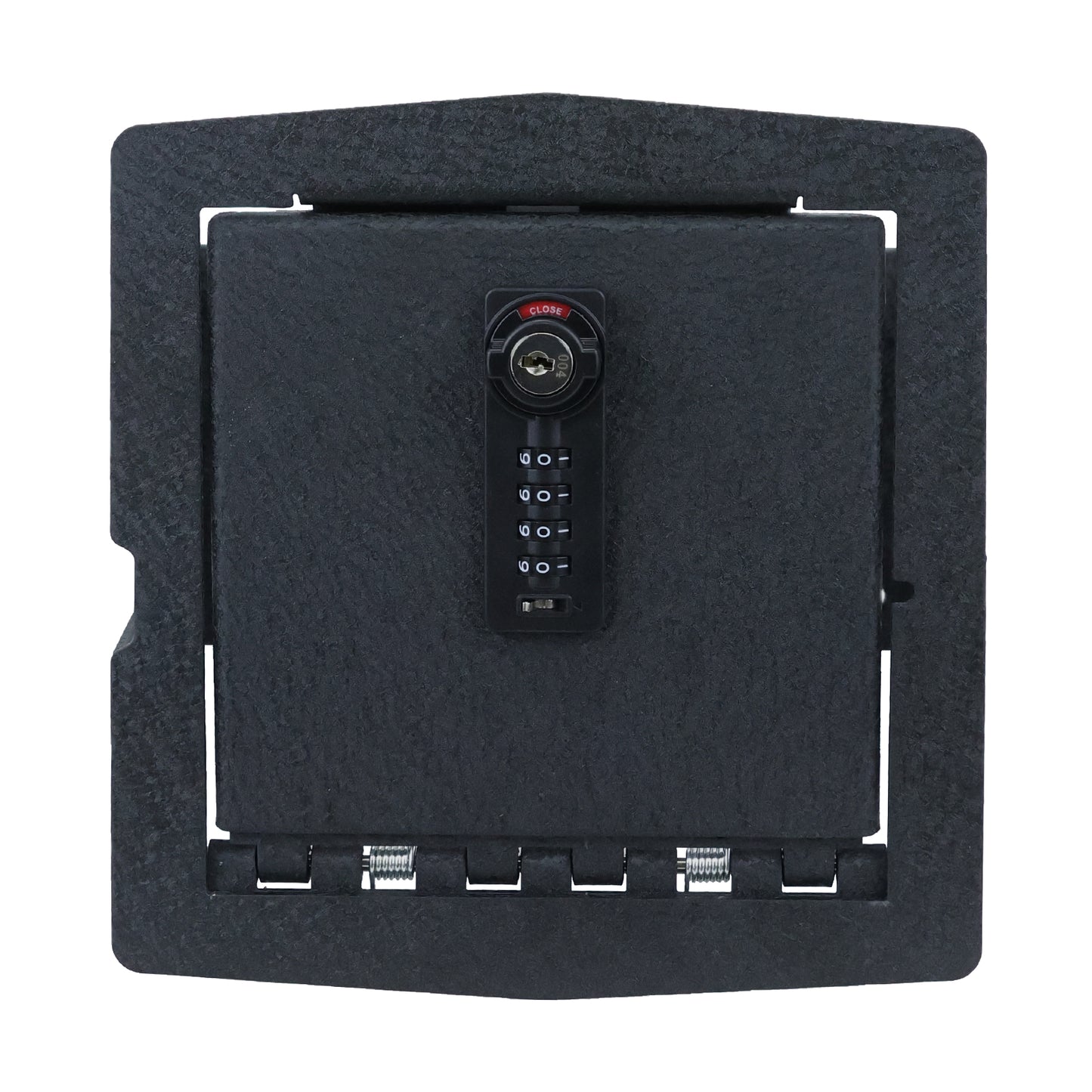 Console Safe Vault Box for Jeep Wrangler JL (4-Digit Combo Lock with Key): 2018-2022