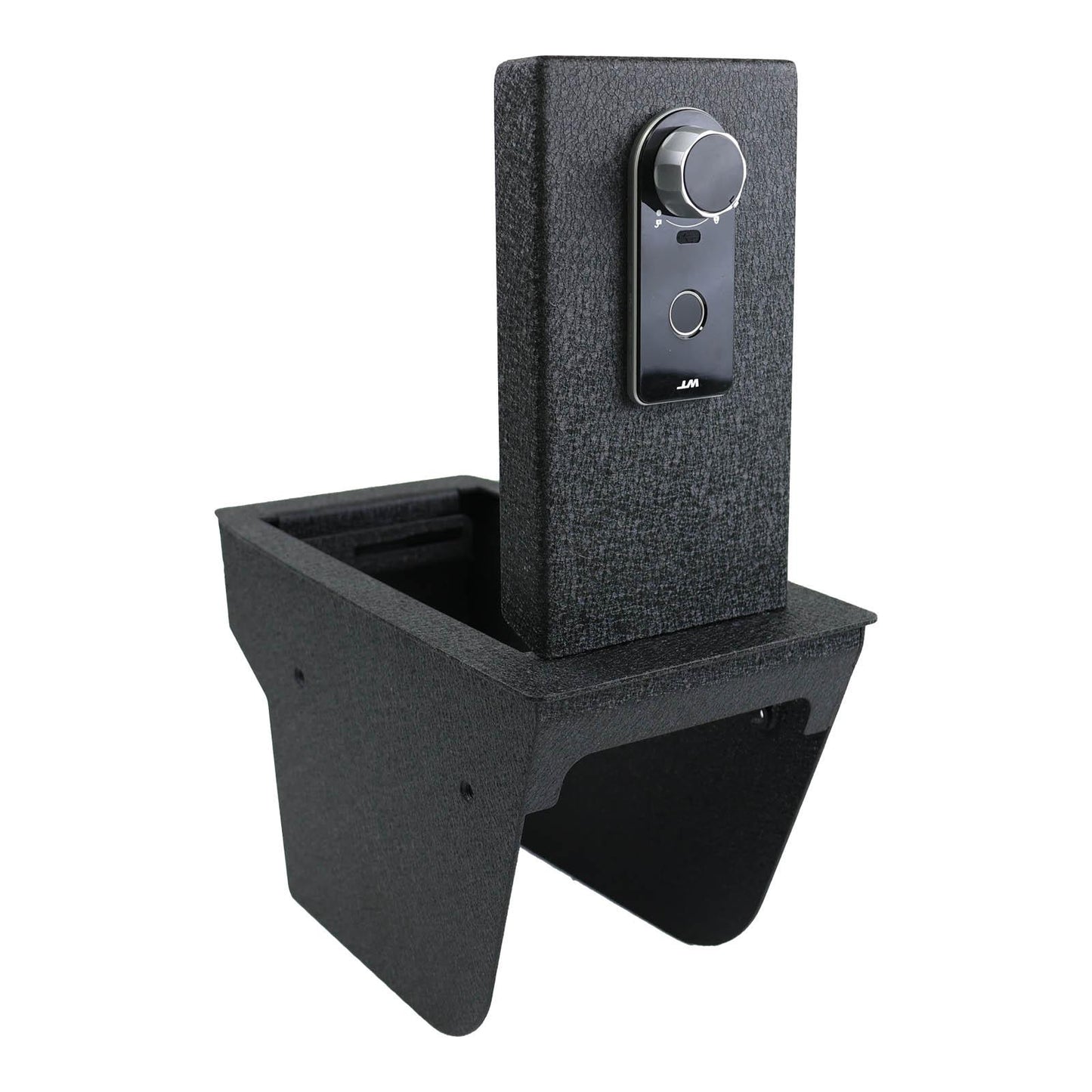 Console Safe Vault Box for Ford Bronco Sport (Fingerprint Lock with Key): 2021-2026