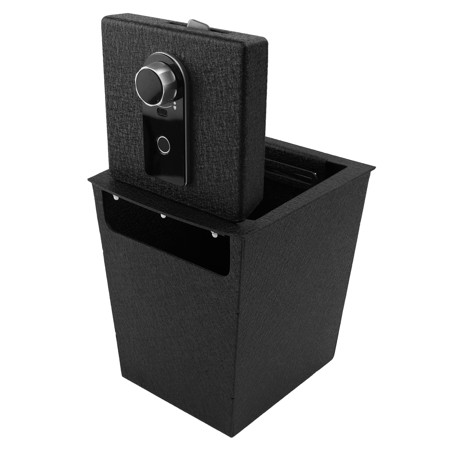 Console Safe Vault Box for Hyundai Tucson (Fingerprint Lock with Key): 2025