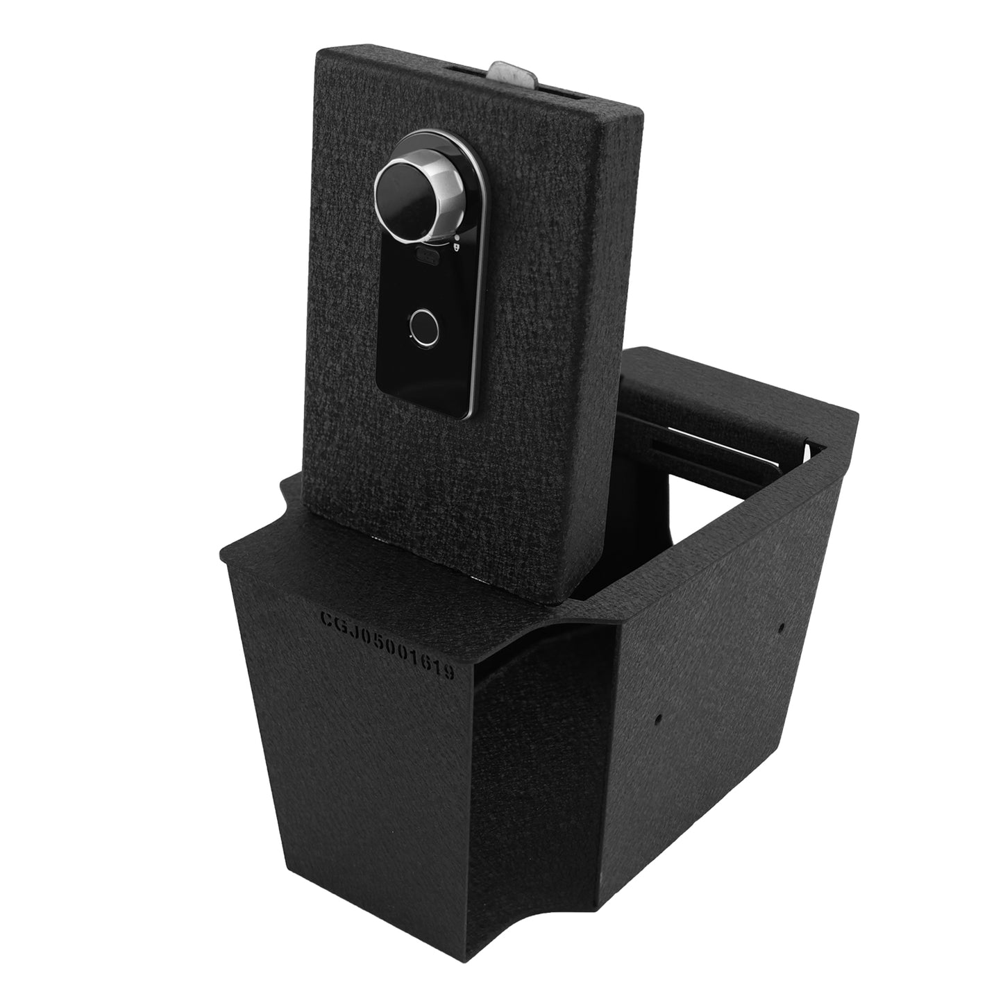 Console Safe Vault Box for Honda Accord (Fingerprint Lock with Key): 2023-2025