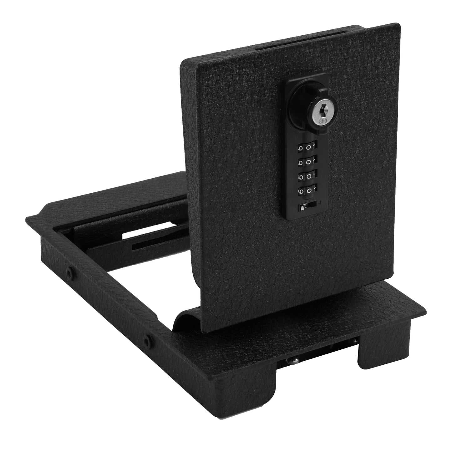 Pro Console Safe Vault Box for Benz GLC (4-Digit Combo Lock with Key): 2023-2026