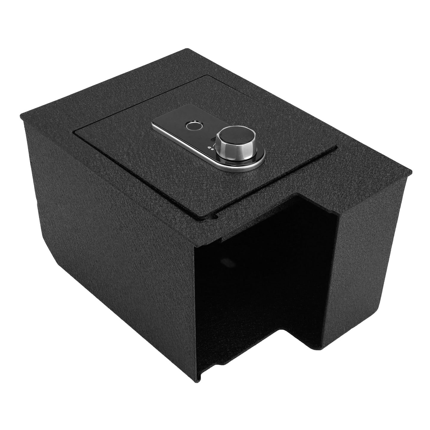 Pro Console Safe Vault Box for Toyota 4Runner (Fingerprint Lock with Key): 2003-2009