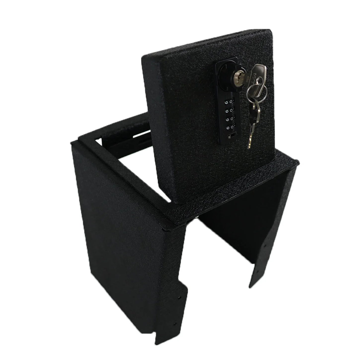 Console Safe Vault Box for Ford Maverick (4-Digit Combo Lock with Key): 2022-2026