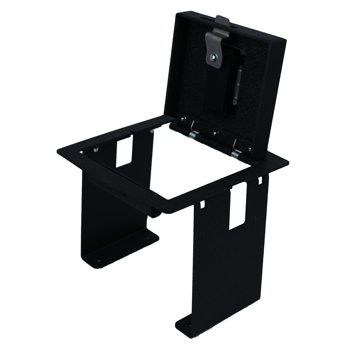 Console Safe Vault Box for Jeep Wrangler JL (Fingerprint Lock with Key): 2018-2022
