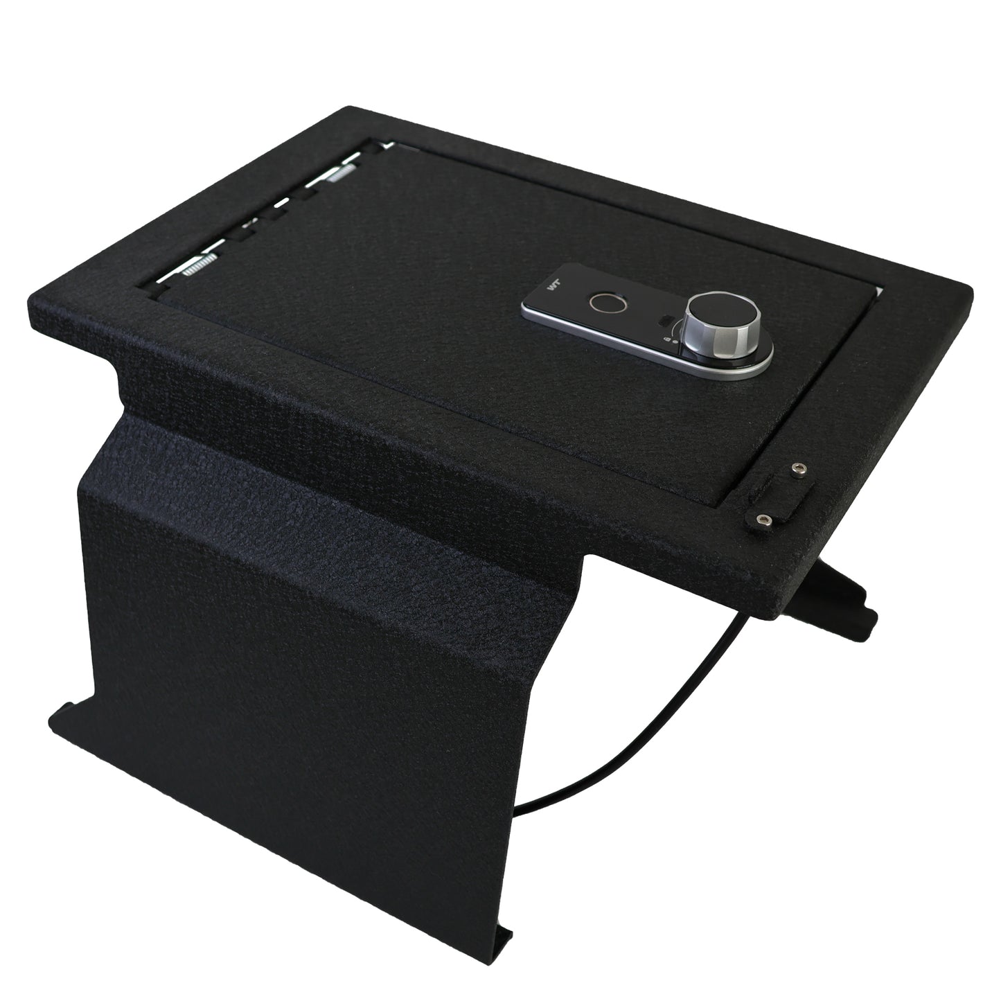 Console Safe Vault Box for Ford F150 (Fingerprint Lock with Key): 2012-2014