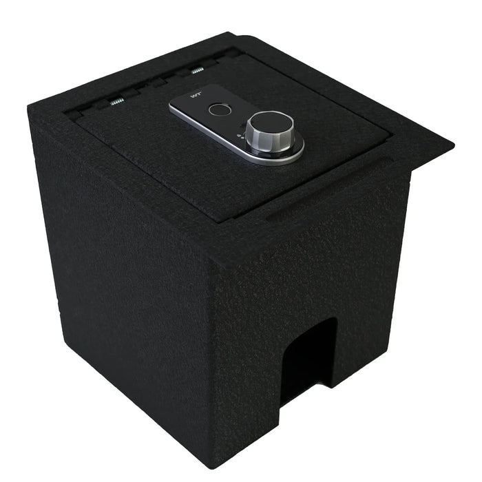 Console Safe Vault Box for Toyota Tacoma (Fingerprint Lock with Key): 2016-2023