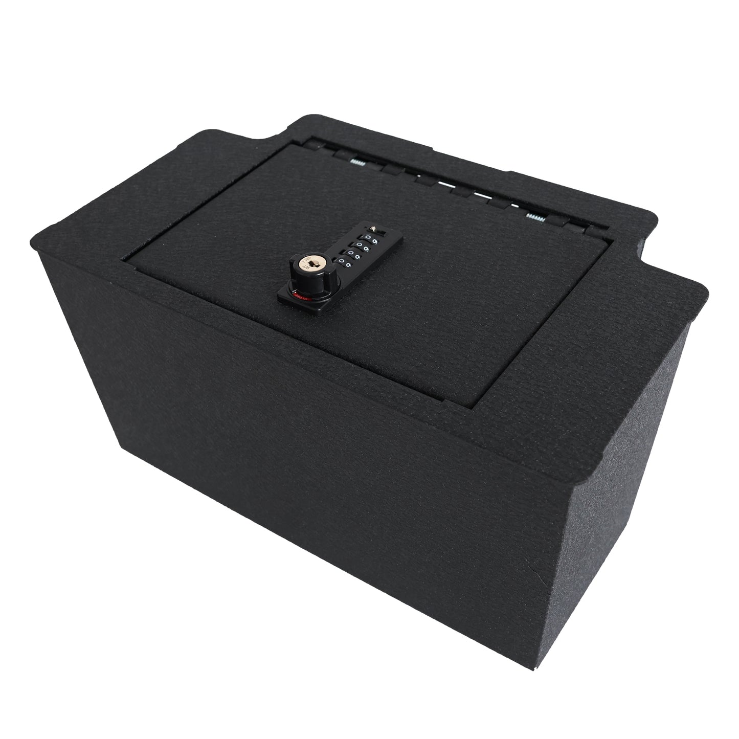 Console Safe Vault Box for Chevrolet Silverado (4-Digit Combo Lock With Key): 2023-2025