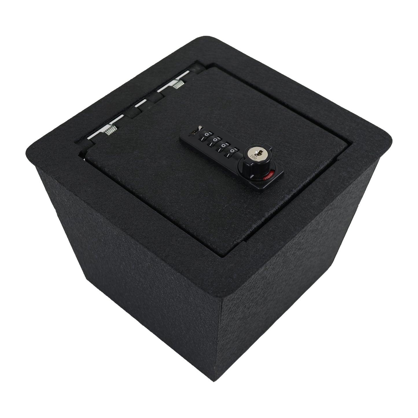 Console Safe Vault Box for Toyota FJ Cruiser (4-Digit Combo Lock with Key): 2007-2024