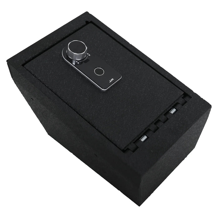 Console Safe Vault Box for Tesla Model S (Fingerprint Lock with Key): 2021-2026
