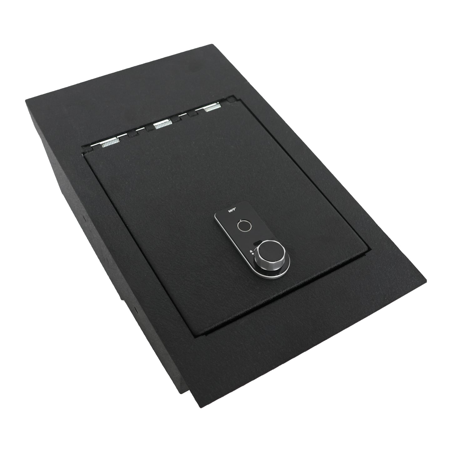 Underseat Console Safe Vault Box for Ford F150 (Fingerprint Lock with Key): 2015-2025