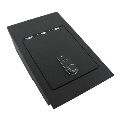 Underseat Console Safe Vault Box for Ford F150 (Fingerprint Lock with Key): 2015-2025
