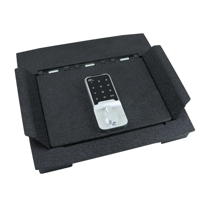 Console Safe Vault Box for Ford F250/F350/F450 Super Duty (Electronic Keypad Lock): 2023-2026