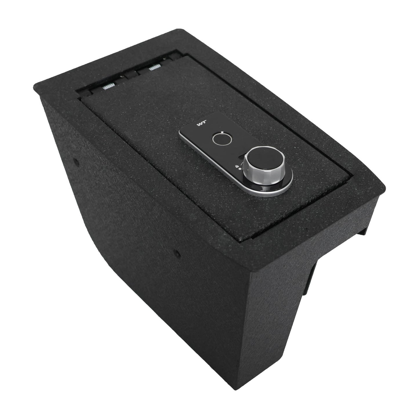Console Safe Vault Box for Ford Bronco Sport (Fingerprint Lock with Key): 2021-2024