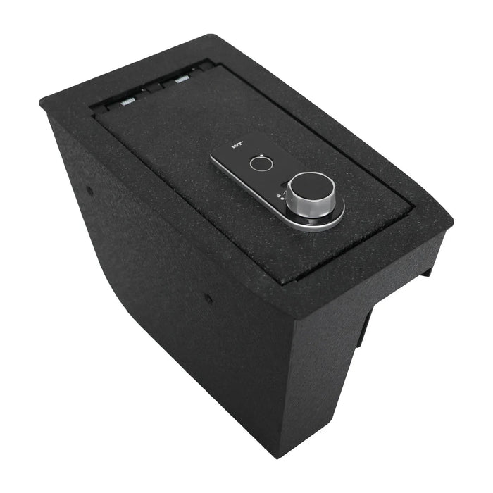 Console Safe Vault Box for Ford Bronco Sport (Fingerprint Lock with Key): 2021-2026