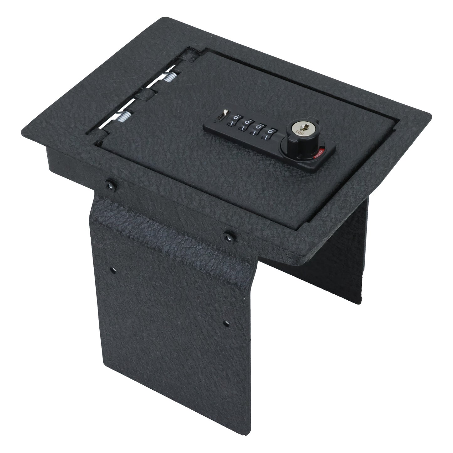 Console Safe Vault Box for Subaru Forester (4-Digit Combo Lock with Key): 2013-2018