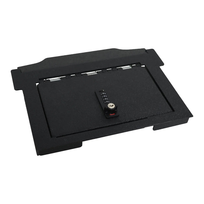Console Safe Vault Box for Dodge Ram 1500 TRX (4-Digit Combo Lock with Key): 2021-2024
