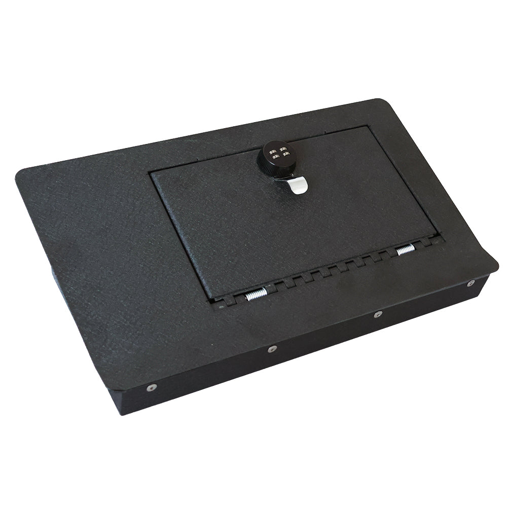 Underseat Console Safe Vault Box for Ford Bronco Sport (4-Digit Combo Lock): 2021-2024