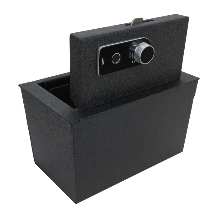 Console Safe Vault Box for Lexus NX 200 (Fingerprint Lock with Key): 2015-2020