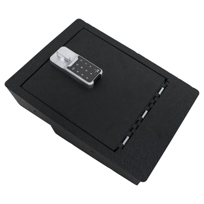 Underseat Console Safe Vault Box for Chevrolet Silverado 1500 (Electronic Keypad Lock): 2014-2018