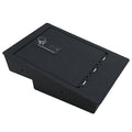Underseat Console Safe Vault Box for Chevrolet Silverado 1500 (Fingerprint Lock with Key): 2014-2018