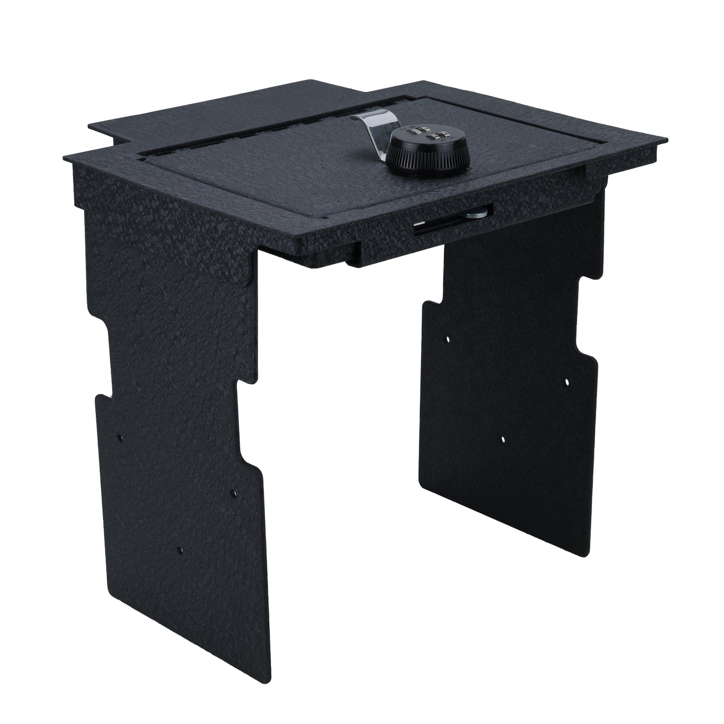 Front Center Console Safe Vault Box for Lincoln Navigator (4-Digit Combo Lock): 2018-2024