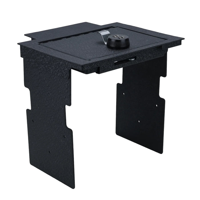 Front Center Console Safe Vault Box for Lincoln Navigator (4-Digit Combo Lock): 2018-2024